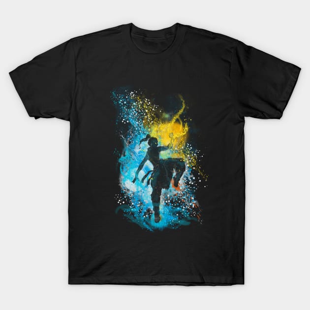 dancing with elements redux T-Shirt by kharmazero